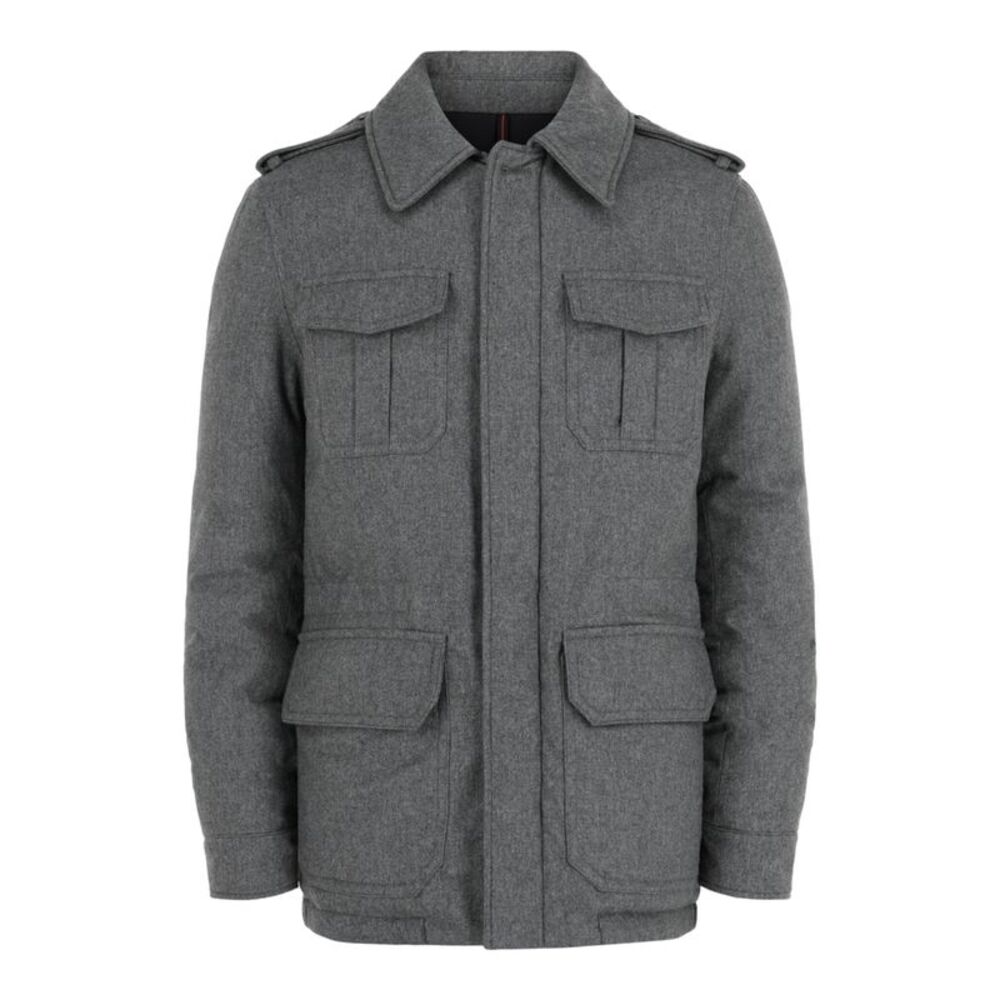 Slowear Montedoro Field Jacket Grey Mens
